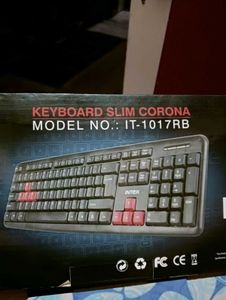 Intex Keyboard - Slim Corona IT-1017RB