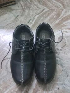 Kids Formal Black Shoes