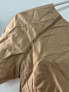 Casual Tan T-Shirt perfect for college and office