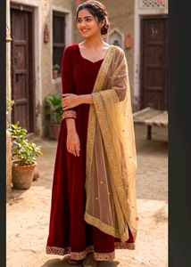Gown With Duppatta