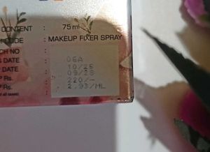 Insight makeup fixer Spray