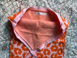 🌼Pinteresty Floral Halter Mini Dress🧡