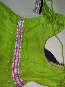 Vibrant Green Anarkali Kurta Set