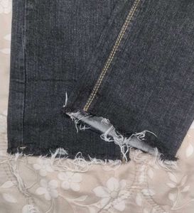 Black Straight Leg Jeans