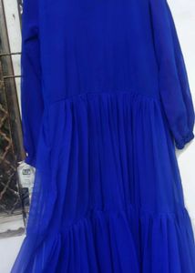 Royal Blue Flowy Dress