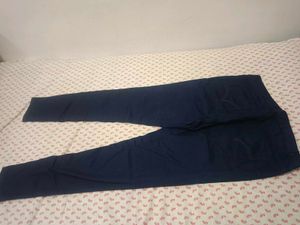Maroon and blue Leggings