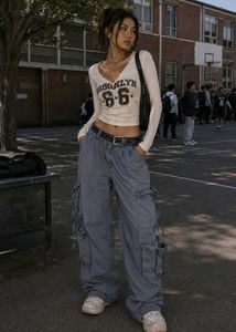 zudio Grey Cargo Pants