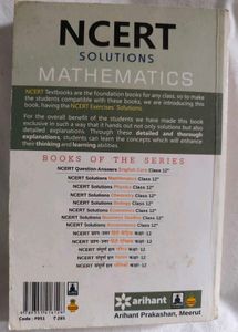 NCERT Solutions Mathematics Class 12th