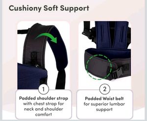 Ashraya 4-in-1 Ergonomic &amp; Adjustable Baby Carrier