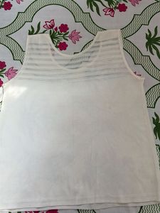 Cream Tank Top