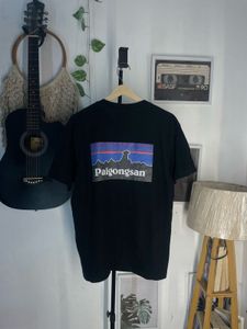 Men's Black Graphic T-Shirt