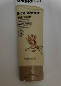 Spring H2O Rice Water Face Wash