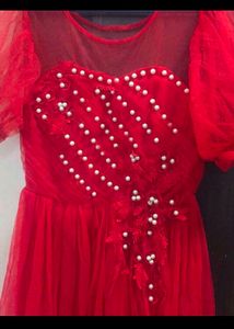 Red Princess Gown
