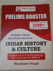 Prelims Booster: Indian History & Culture