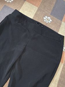 Mango-wide leg trousers