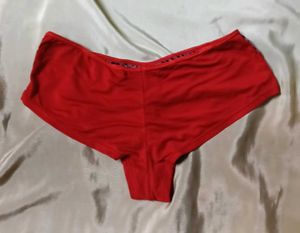 Red Leopard Print Panty