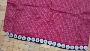 Red Striped Kurta