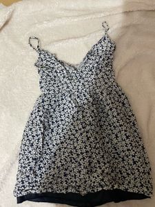 Floral Print Mini Dress