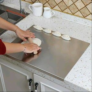 Large Stainless Steel worktop platfor chopping boa
