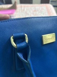 Authentic Blue Sisley Handbag