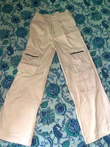 Chic Pink Cargo Pants