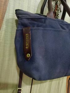 Stylish Navy Blue Tote Bag