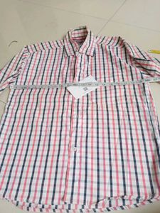 Suzuki Men's Red Checkered Shirt