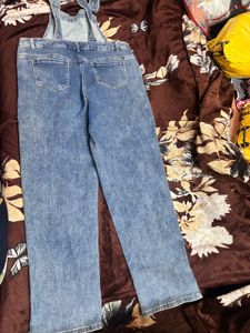 Blue Denim Overalls