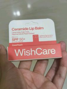 WishCare Ceramide Lip Balm SPF 50+ +Nivea roll on