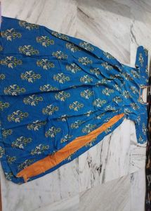 Floral Print Kurta