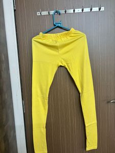 Bright Yellow Leggings