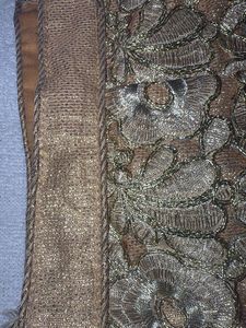 Golden Embroidered Blouse