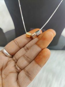 92.5 Sterling Silver Light Weight Necklace