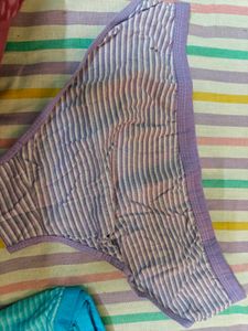Colorful Striped Briefs Pack of 4