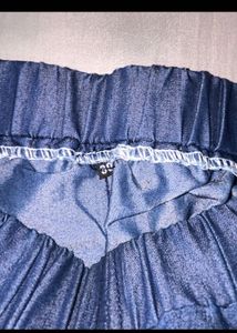 Denim jogger