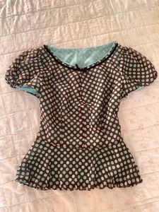 Chic Polka Dot Sheer Dress