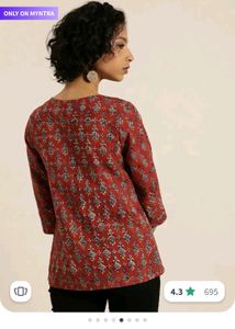 Taavi Red And Blue Kurti ❤️🩵 (S)