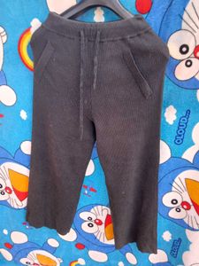 Winter long Warm  Casual Black Pants