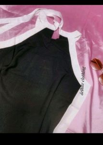 Branded Black One Piece Dress