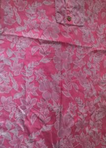Pink Floral Kurta