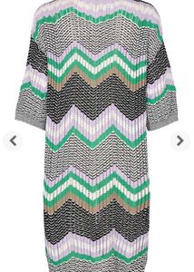Boho Zigzag Knit Cardigan