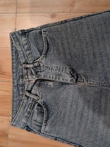 Wide Leg Denim Jeans