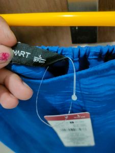 Stylish Blue Puff Sleeve Top