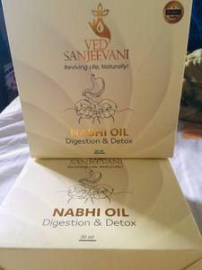 Ved Sanjeevani Nabhi Oil - Digestion &amp; Detox