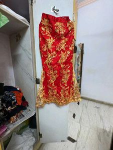 combo of two red skirts