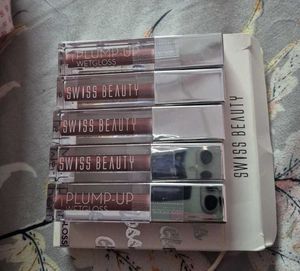Swiss Beauty Plump-Up Wetgloss Lipsticks