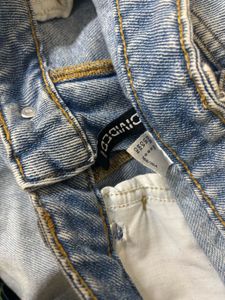 30 H&amp;M RIBBED HIGh waist jeans