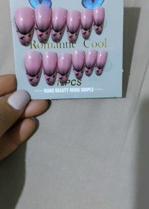 Romantic Cool False Nails Set