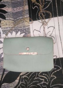 Mint Green Clutch Bag