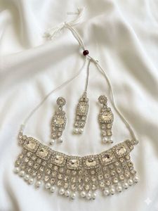 Bridal Diamond Necklace Set